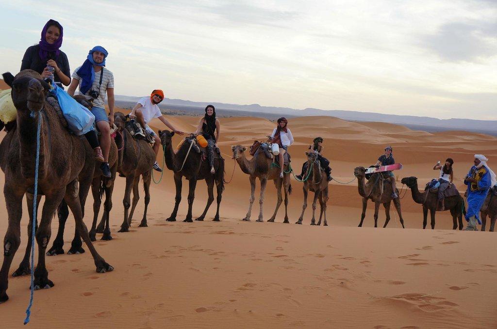 לינה וארוחת בוקר מרזאוגה Kasbah Tamariste מראה חיצוני תמונה